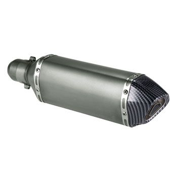 Silenciador de tubo de escape para motos de 38-51 mm
