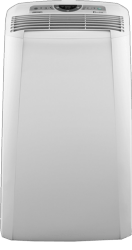 Aire acondicionado portátil - delonghi pac cn91, 2600w, 2236 frigorias, clase a, blanco