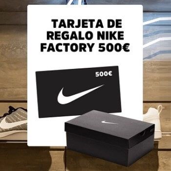 gratis una tarjeta regalo Nike Factory de - Mepicaelchollo.com