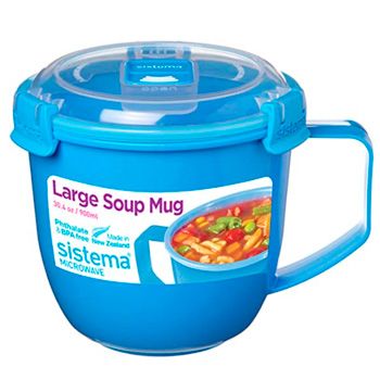 Taza de sopa para microondas