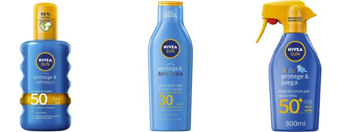 2ª unidad al 50% en cremas de Nivea Sun