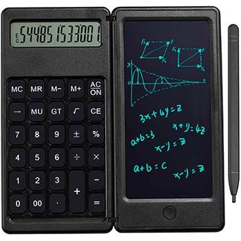 Calculadora plegable con pantalla LCD para escritura a 16,99€ en Amazon