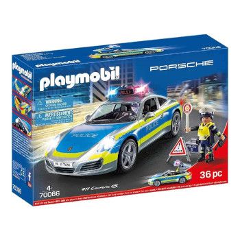 PLAYMOBIL Porsche 911 Carrera 4S policía