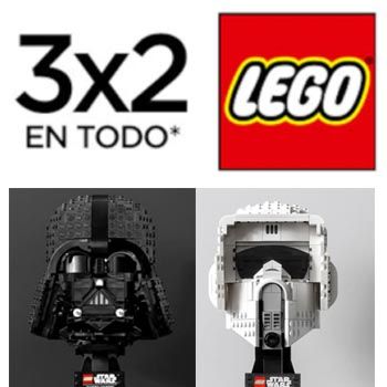 3x2 en todo LEGO en El Corte Inglés portada