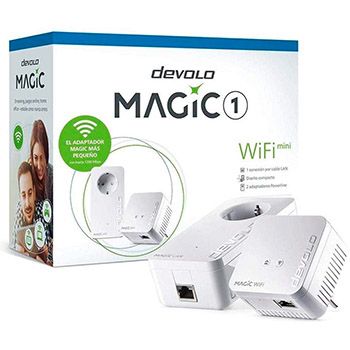 Kit amplificador de WiFi Devolo Magic 1 mini a 59,92€ en Amazon