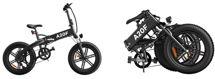 Bicicleta eléctrica plegable ADO A20F a 913€ Adoebike pic