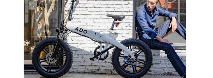 Bicicleta eléctrica plegable ADO A20F+ a 948€ en Adoebike pic