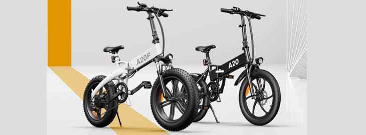 Bicicleta eléctrica plegable ADO A20+ a 739€ en Adoebike pic