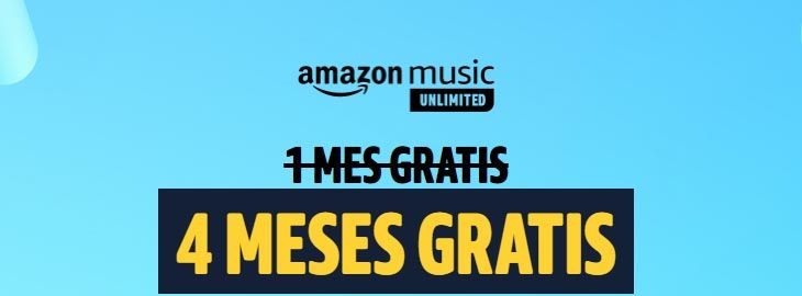 3 MESES GRATIS de Amazon Music Unlimited para nuevos clientes pic