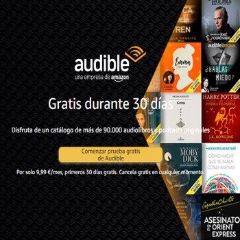 3 meses gratis Audible Amazon