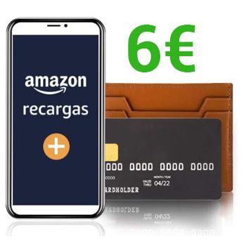 6€ GRATIS en Amazon al recargar 60€ pic