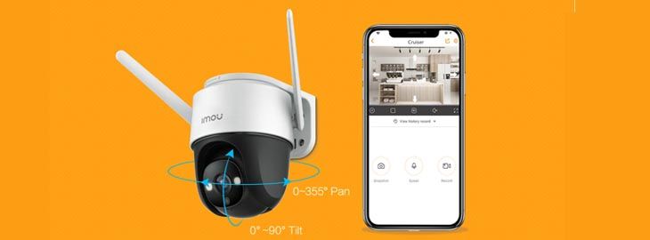 Cámara vigilancia WiFi Imou Cube 4MP a 103€ en Goboo pic
