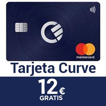 Consigue 12€ GRATIS con la tarjeta Curve