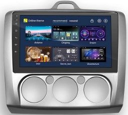 Radio multimedia con GPS para coche