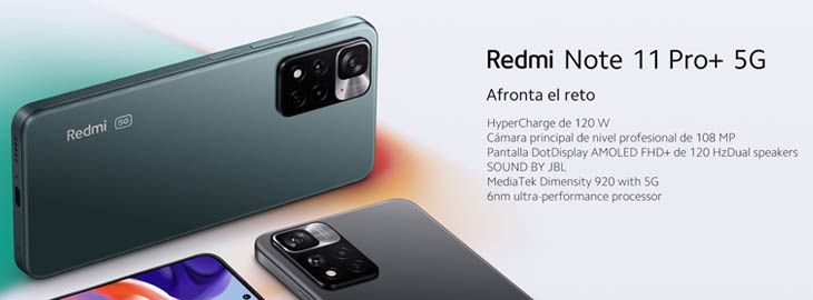 Redmi Note 11 Pro+ a 349€ en Aliexpress pic