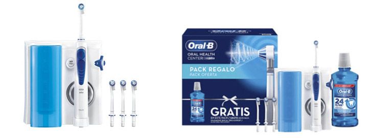Oral-B Oxyjet irrigador + enjuague bucal pic