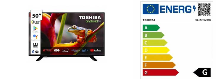 Smart TV Toshiba 50 4K a 296,65€ en Carrefour pic