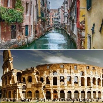 comprar Roma y Venecia 5 días + vuelos en Descapada