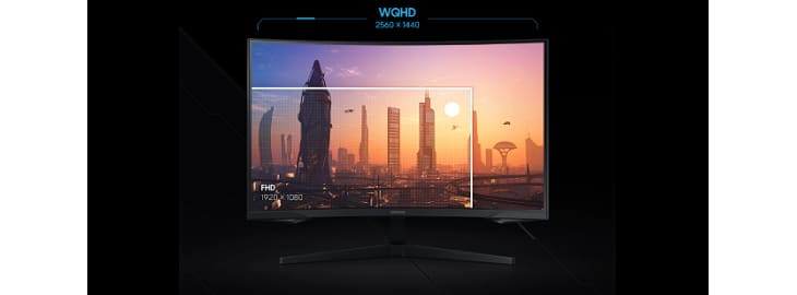Comprar Monitor gaming curvo Samsung Odyssey G5 27" barato