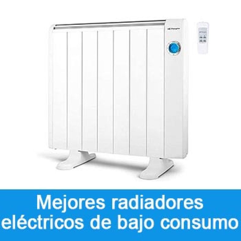 radiadores eléctricos de bajo consumo