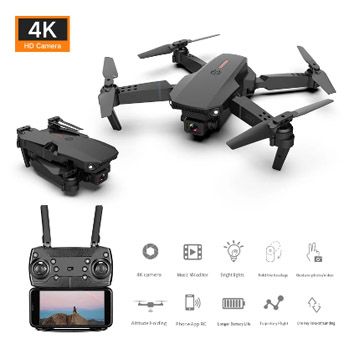 Dron plegable con cámara 4K