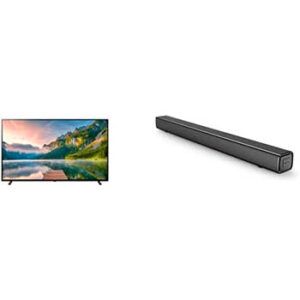 Smart TV Panasonic 4K 50 + barra de sonido 2.0
