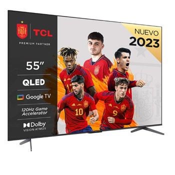 TV QLED TCL 55 modelo 2023 a 419€ en MediaMarkt