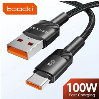 Cable USB Tipo de para carga rápida de hasta 100W a 8,99€ en Aliexpress