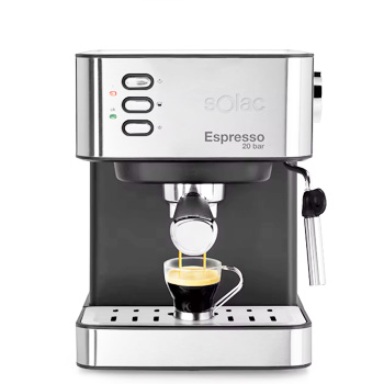Cafetera espresso Solac 20 bares a 54,82€ en Miravia