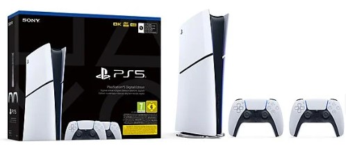 PlayStation 5 Slim Digital con 2 mandos a 449€ en Mediamarkt