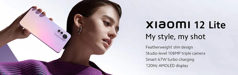 Xiaomi 12 lite 5G 8 256GB por 255€ en AliExpress