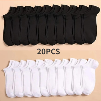 Pack de calcetines tobilleros de 20 piezas