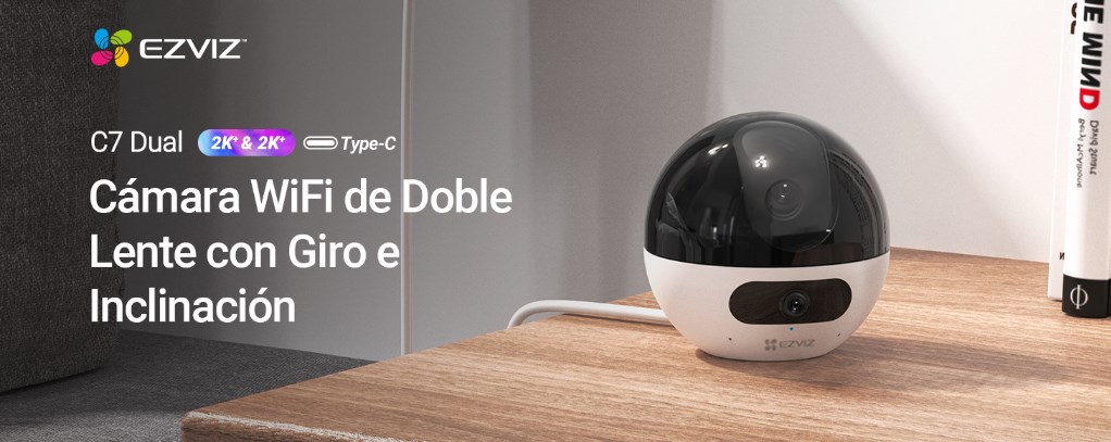 comprar EZVIZ Cámara Vigilancia WiFi Interior con Doble Lente barata