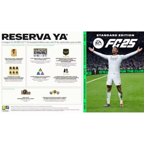 preventa FC 25 reservación