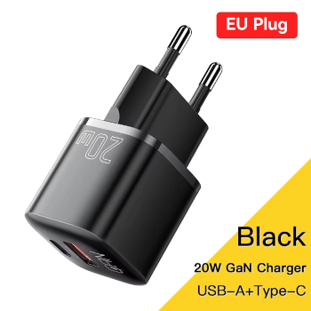 Cargador 20W negro