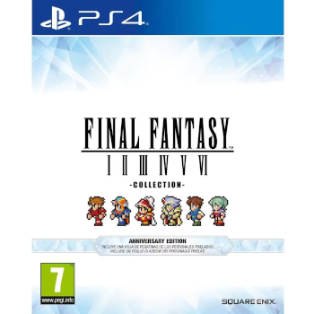 PS4 Final Fantasy I-VI Anniversary remasterizado