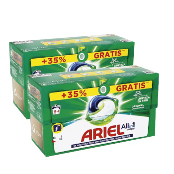 Pack de ARIEL cajas