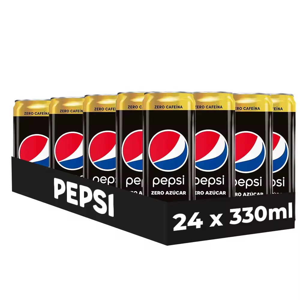 Pepsi Max Zero latas