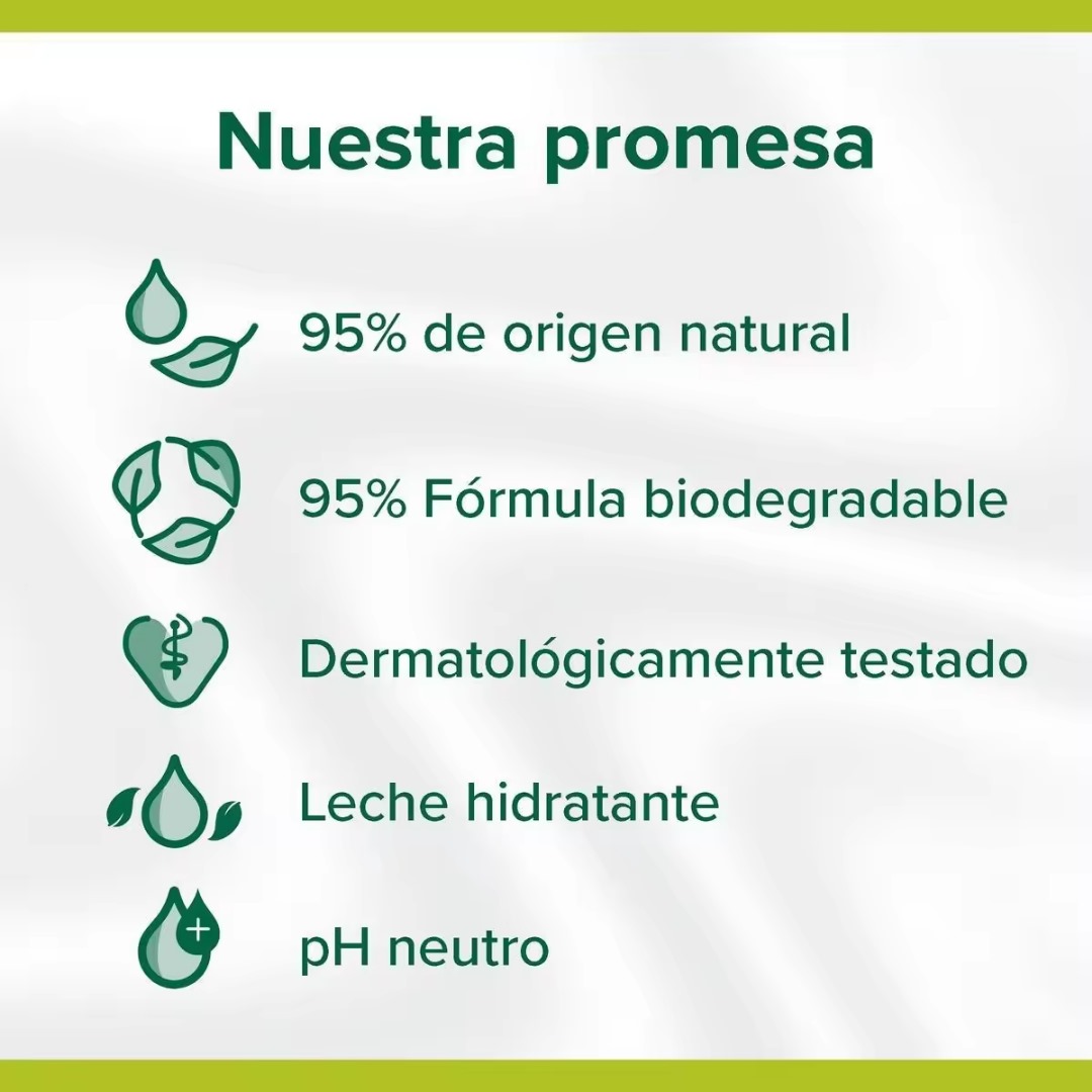 Pack de 6 Gel de ducha propiedades