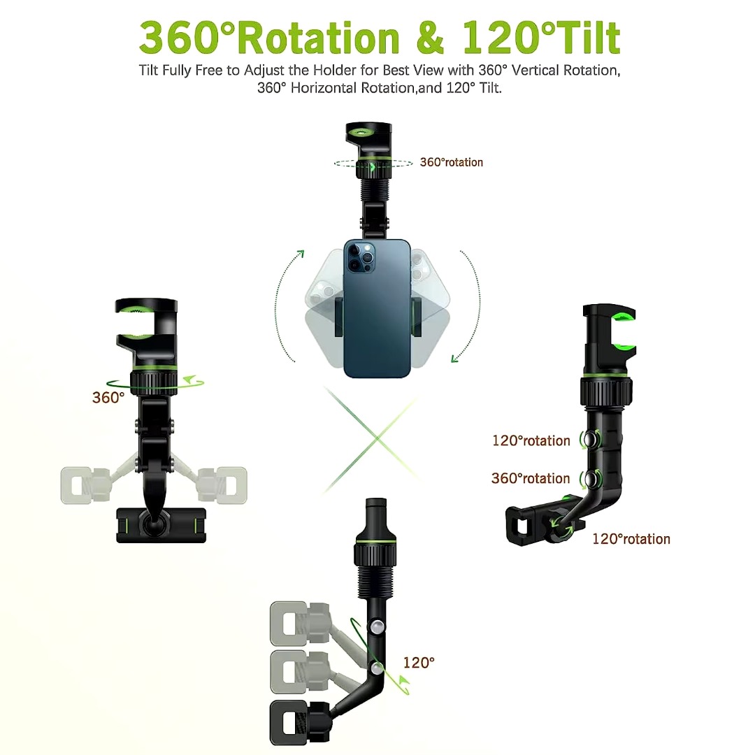 Soporte de teléfono rotación