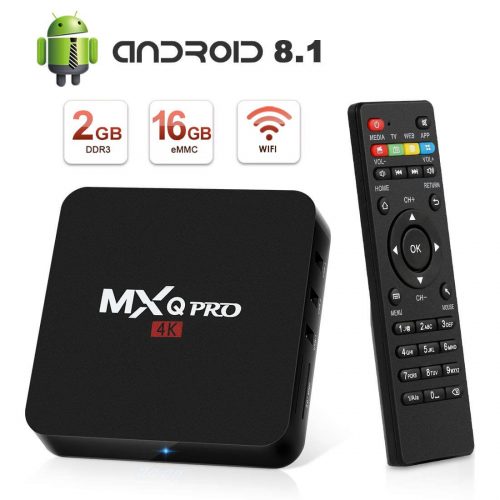 Android TV Box MXQ Pro 4K 2GB 16GB por 23,99€ con cupón