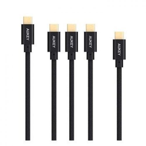5 cables Micro USB Aukey por 6,99€ en Amazon