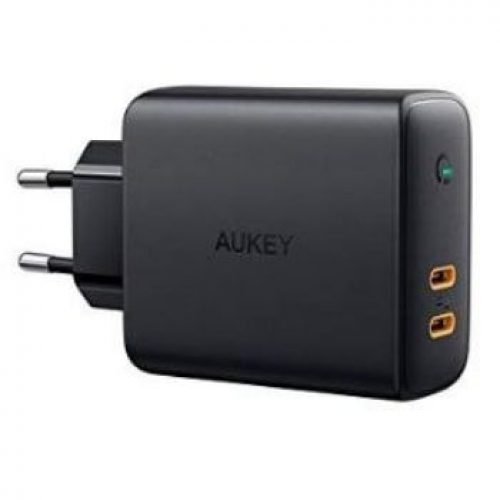 Cargador de pared USB C PD Aukey por 24,74€