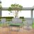 Set de 4 muebles de jardín o terraza McHaus por 89,99€